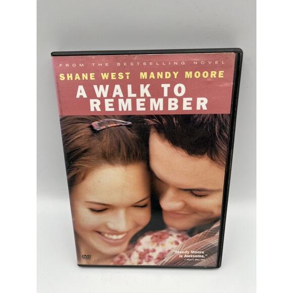 A Walk to Remember (DVD) Shane West, Mandy Moore - Widescreen - Picture 1 of 5